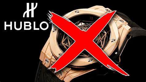 hublot trash|do watch collectors hate hublots.